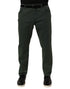 Dolce & Gabbana Dark Green Cotton Stretch Loose Denim Jeans